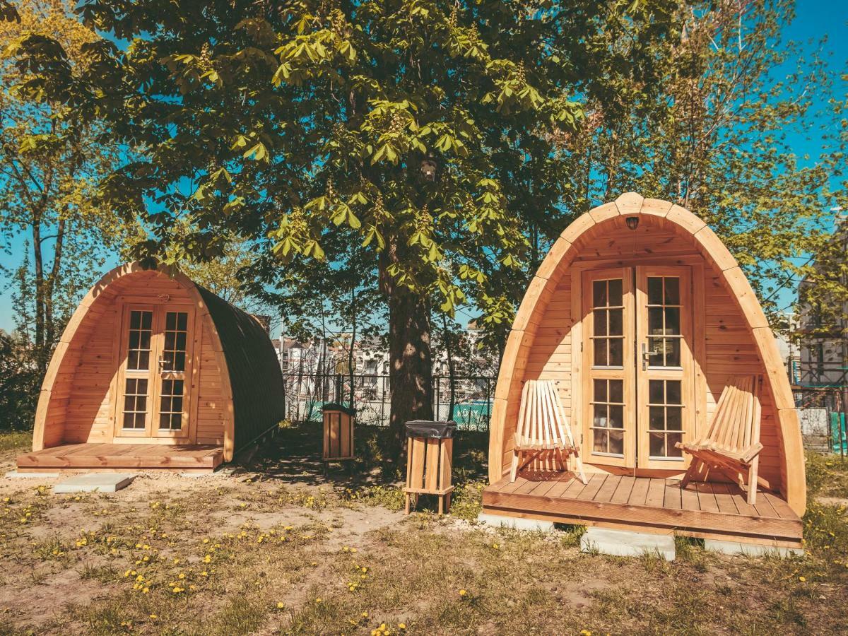 Downtown Forest Hostel & Camping Wilna Exterior foto
